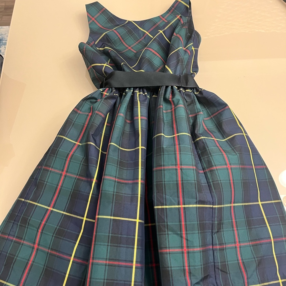 Polo by Ralph Lauren Navy and Yellow Dress